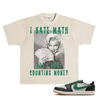 RICH DEAD IDOLS "RICH SEX AND BIG CHECKS" T-SHIRT TAN