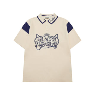 Almost Someday CLUBHOUSE KNIT POLO (CREAM)