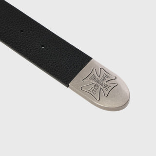 Homme Femme Iron Crest Classic Belt (Black)