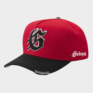 GODSPEED Insignia Hat (Red/Black)