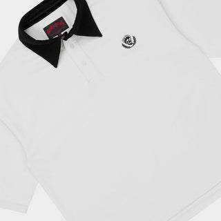 Godspeed Victor Minimal Crest Polo (White)