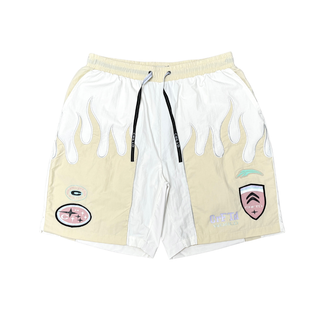 Crafted fashion nylon set (Light Khaki)