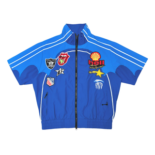 Crafted fashion nylon set (Royal)