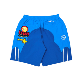 Crafted fashion nylon set (Royal)