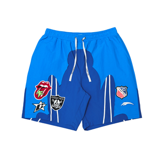 Crafted fashion nylon set (Royal)