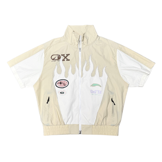 Crafted fashion nylon set (Light Khaki)