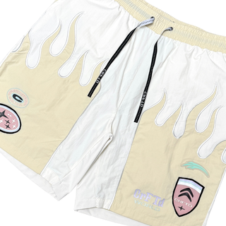 Crafted fashion nylon set (Light Khaki)