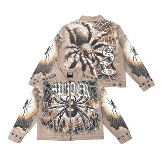 Stray Tarantula twill jacket (Taupe)