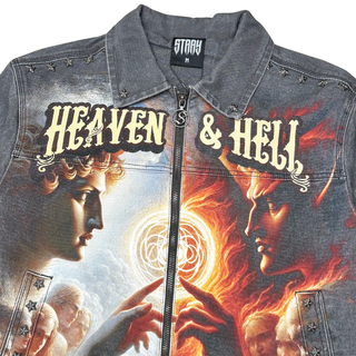 Stray Heaven & hell twill jacket (Charcoal)