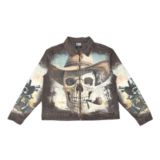 Stray Cowboy Twill jacket (Dark Brown)