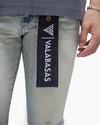 Valabasas Mr.Clean Light Wash Skinny Jeans (Light Wash)