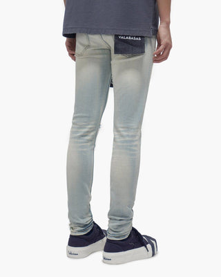 Valabasas Mr.Clean Light Wash Skinny Jeans (Light Wash)