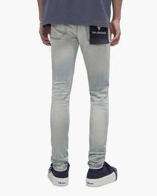 Valabasas Mr.Clean Light Wash Skinny Jeans (Light Wash)