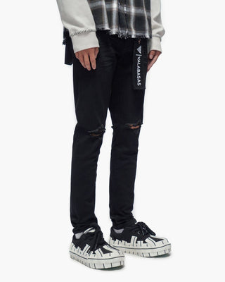 Valabasas Mr.Clean Black Skinny Jeans (Black)