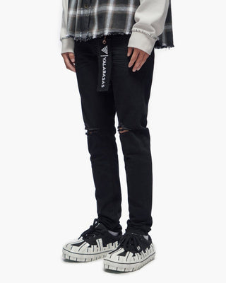 Valabasas Mr.Clean Black Skinny Jeans (Black)