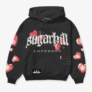 Sugarhill "LOVERBOY" HOODIE (BLACK)