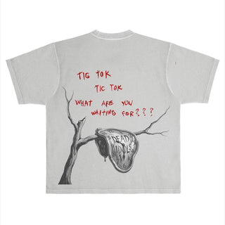 RICH DEAD IDOLS "SALVADOR DALI" T-SHIRT WHITE