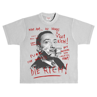 RICH DEAD IDOLS "SALVADOR DALI" T-SHIRT WHITE