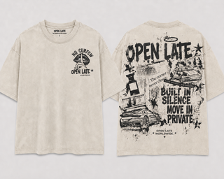 No Curfew Built in Silence Tee
