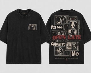 No Curfew Me Against Me Tee
