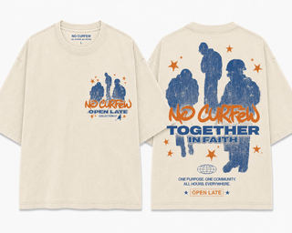 No Curfew Together In Faith Tee