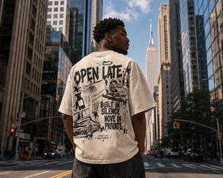 No Curfew Built in Silence Tee