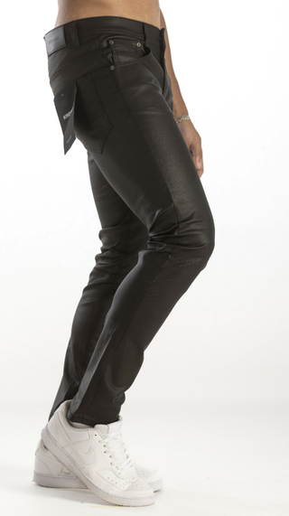 KINDRED PREMIUM COATED PANTS (COATED BLK)