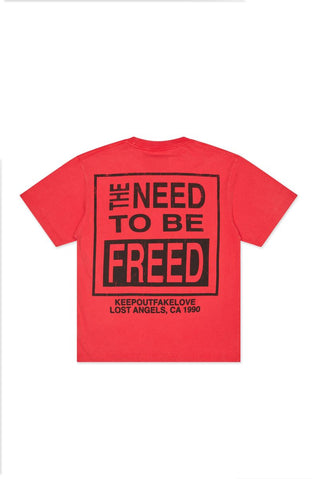 KOFL SO FREE SHIRT (CHERRY RED)