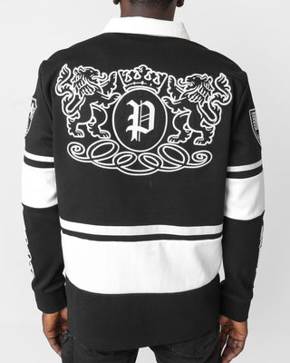 Preme Polo Long Sleeve (Black)