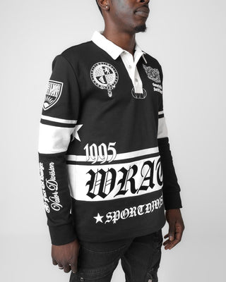 Preme Polo Long Sleeve (Black)