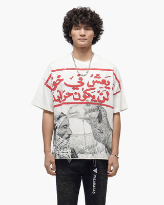 Valabasas Camel White Tee