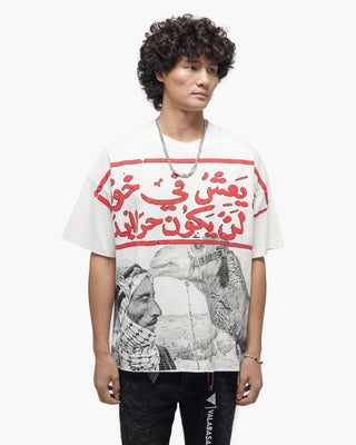 Valabasas Camel White Tee