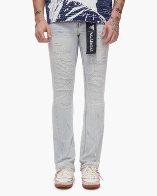 Valabasas Thatch Stacked Light Blue Wash Jeans