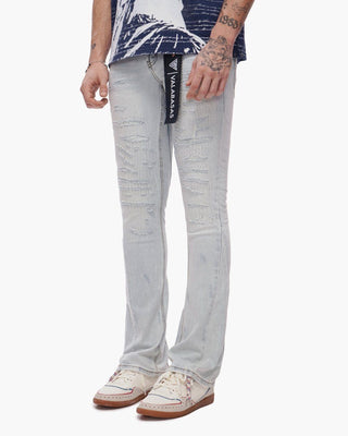 Valabasas Thatch Stacked Light Blue Wash Jeans