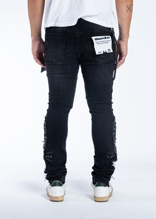 Midnight Black ANKH DENIM