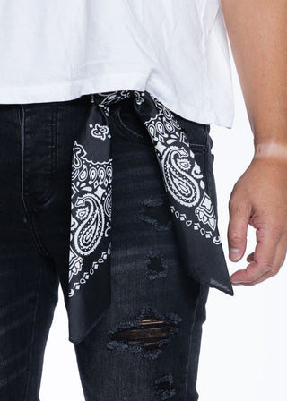Midnight Black ANKH DENIM
