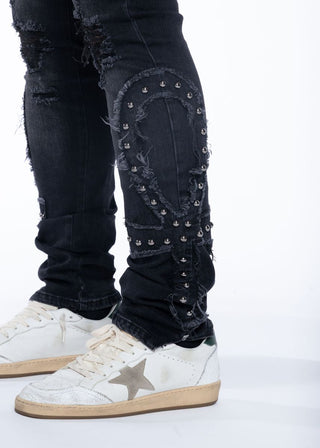 Midnight Black ANKH DENIM