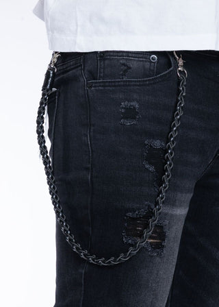 Midnight Black ANKH DENIM