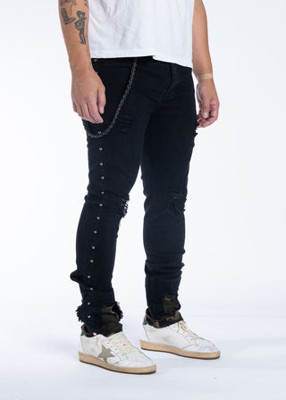 Midnight Black CAMO FUSION DENIM (BLACK/CAMO)