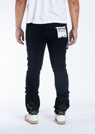 Midnight Black CAMO FUSION DENIM (BLACK/CAMO)