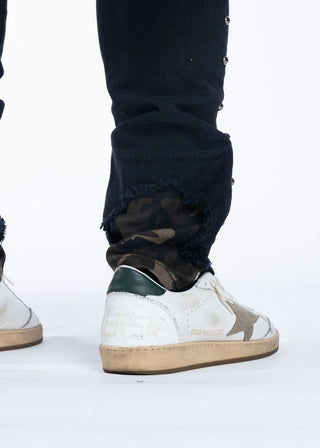 Midnight Black CAMO FUSION DENIM (BLACK/CAMO)
