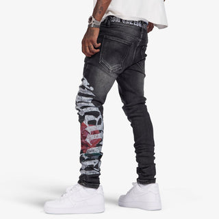 Sugarhill "LOVERBOY" SKINNY JEANS (BLACK WASH)