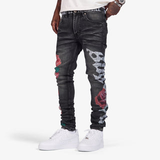 Sugarhill "LOVERBOY" SKINNY JEANS (BLACK WASH)