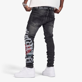 Sugarhill "LOVERBOY" SKINNY JEANS (BLACK WASH)