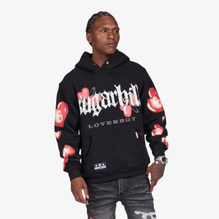 Sugarhill "LOVERBOY" HOODIE (BLACK)