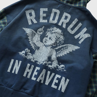 Homme Femme REDRUM PLAID HOODIE