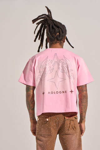 Aologne "VENUS" PINK SS TEE
