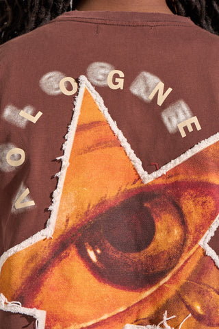 Aologne "BEHOLDER" BROWN SS TEE