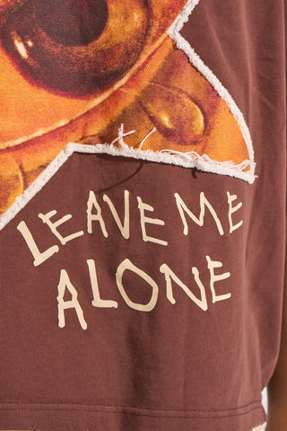 Aologne "BEHOLDER" BROWN SS TEE