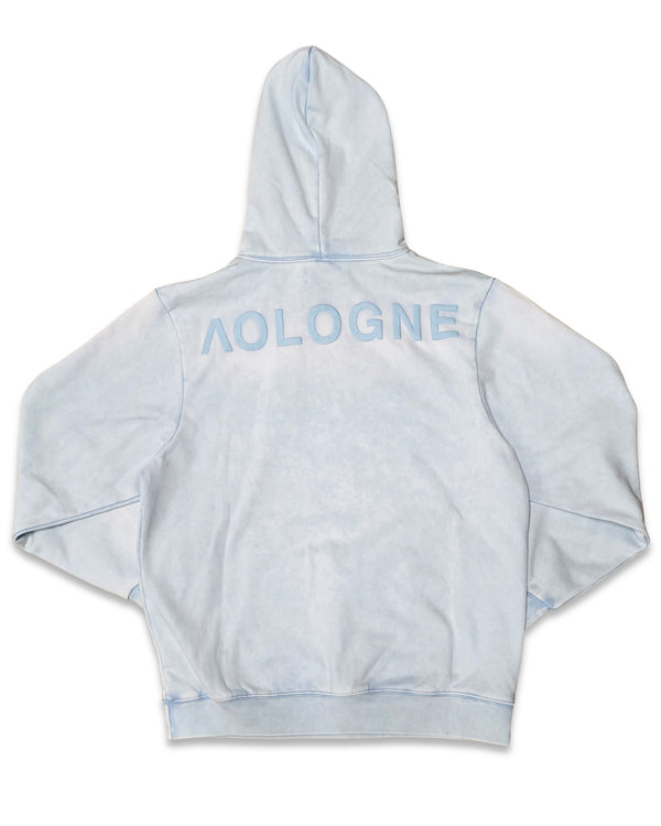 AOLOGNE STAND ALONE WASH HOODIE (POWDER BLUE)